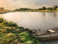 river in the countryside